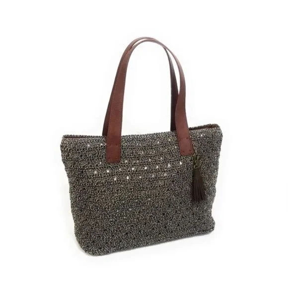 The Sak Charcoal Knit Shoulder Bag The sak original black - Gem main image 2